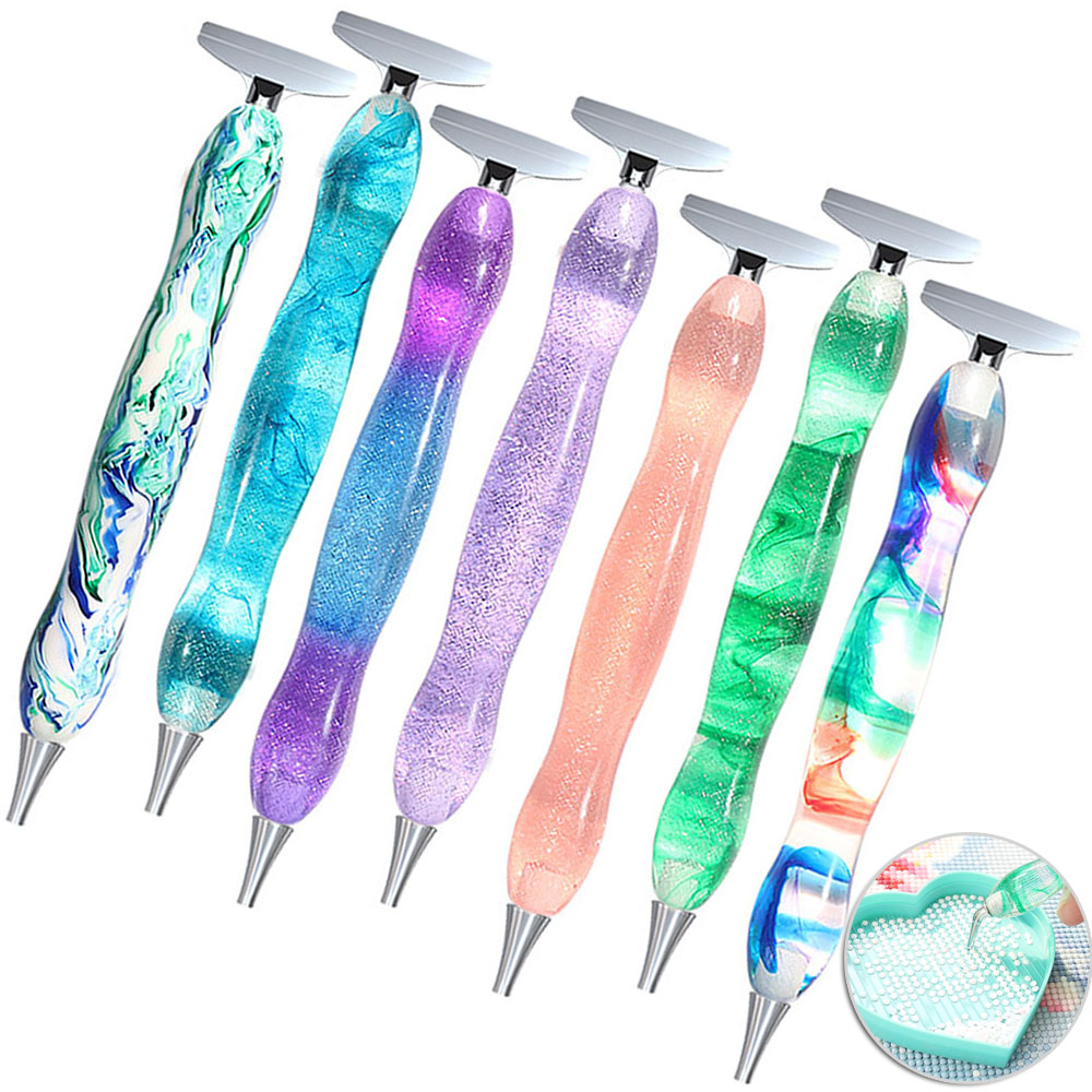 Embroidery Needle Pen - 5D-Diamant-Malstift zum Selbermachen, 5D-Diamant-Malwerkzeuge, Punktbohrstift mit