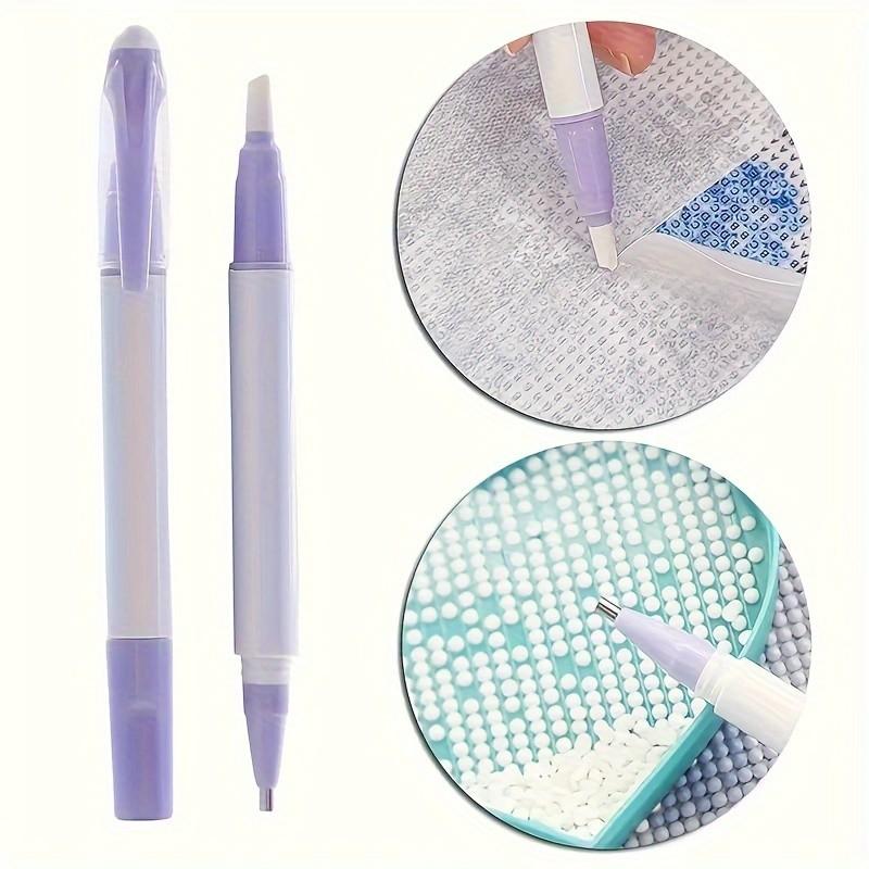 Embroidery Needle Pen - Diamantmalerei-Folienentfernungswerkzeug, Staubdichte Schutzfolie für Diamantstickerei, Keramikpapierschneider
