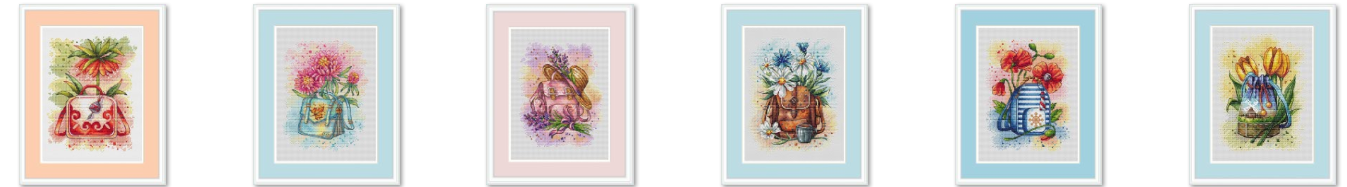 Embroidery Backpack Kit - Kreuzstichset 14CT 18CT 25CT Leinwand Kreuzstich