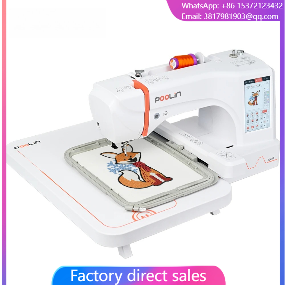 Embroidery Machine China - EOC06 PooLin China Heißer Verkauf Farb-Touchscreen