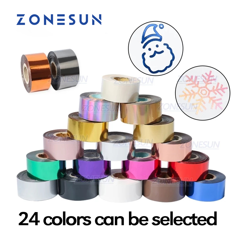 Transfer Paper Carbon - ZONESUN 3/4/5 cm Gold Silber Schwarz