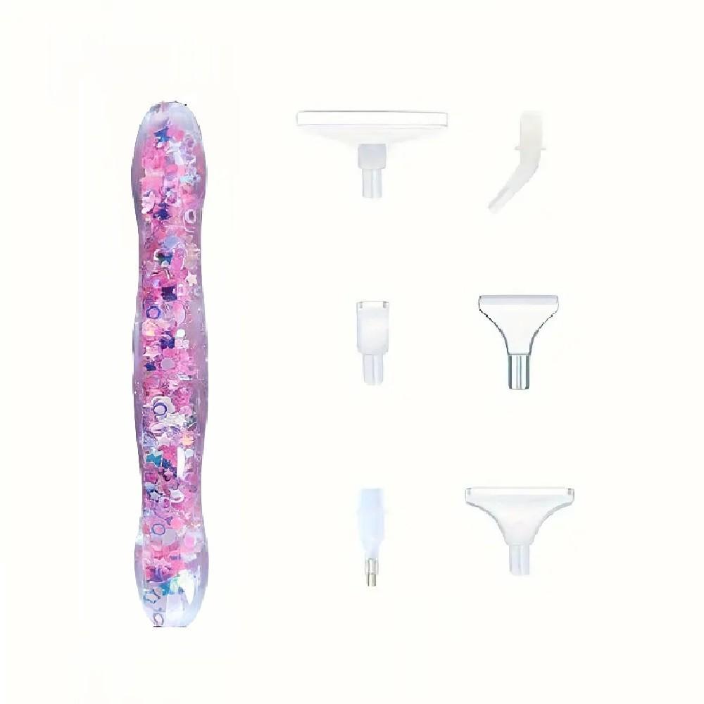 Embroidery Needle Pen - Diamantmalerei Leuchtstift-Set für 5D-Diamantmalerei mit 6