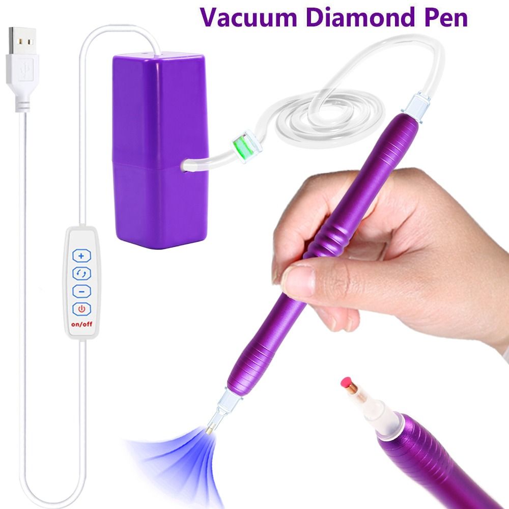 Embroidery Needle Pen - Elektrische Vakuum Diamant Malerei Stift Kits