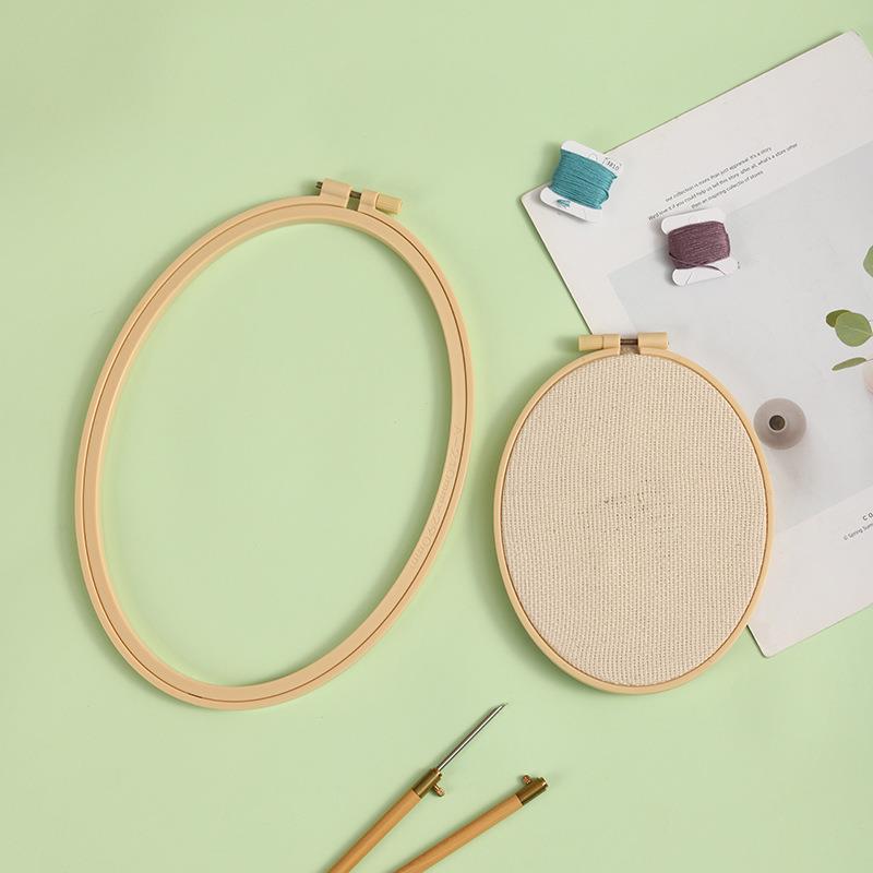 Nachahmung Bambus Kunststoff o – Embroidery Hoop Stand Bewertung und Preis