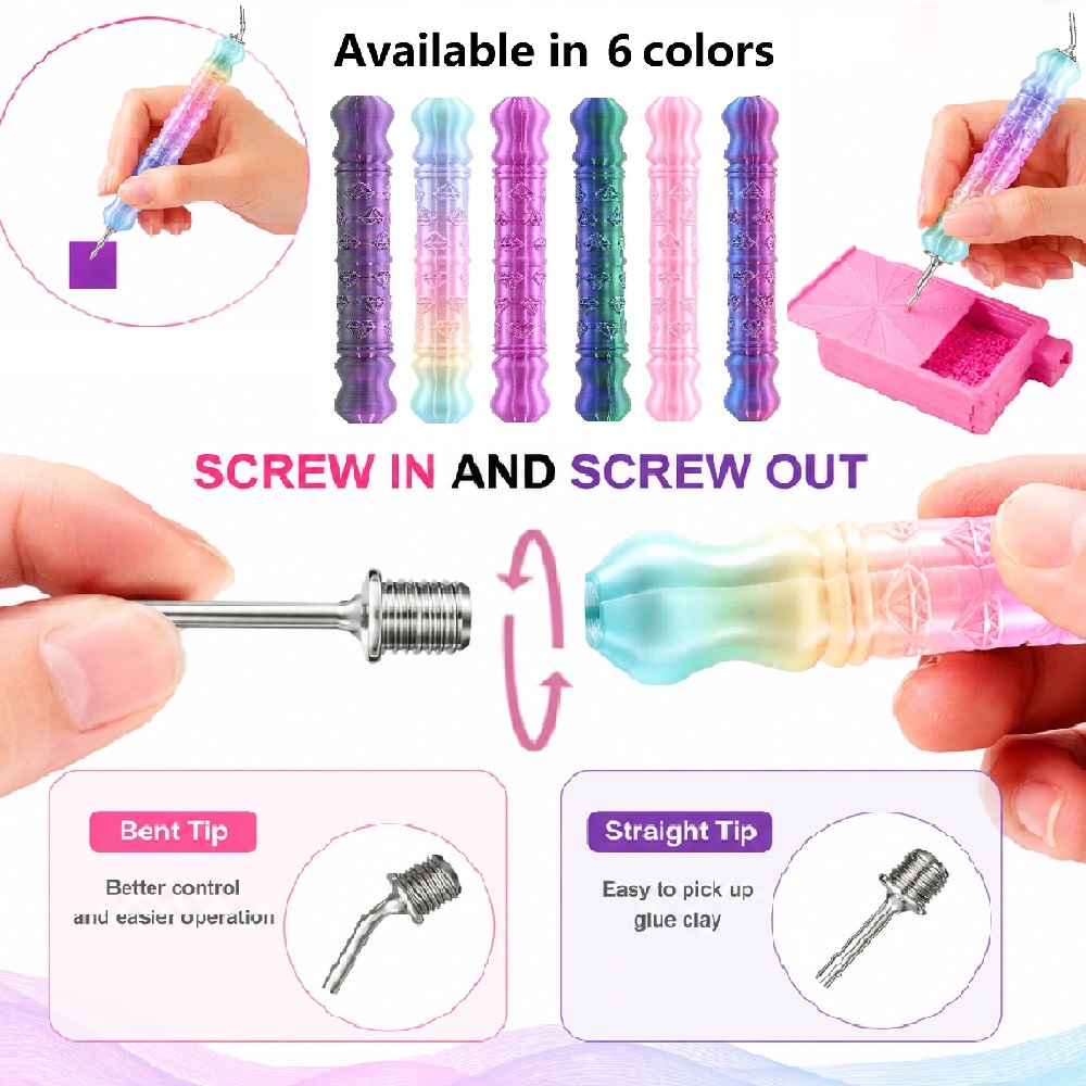 3D-Diamantmuster-Punktierstift – Embroidery Needle Pen Bewertung und Preis