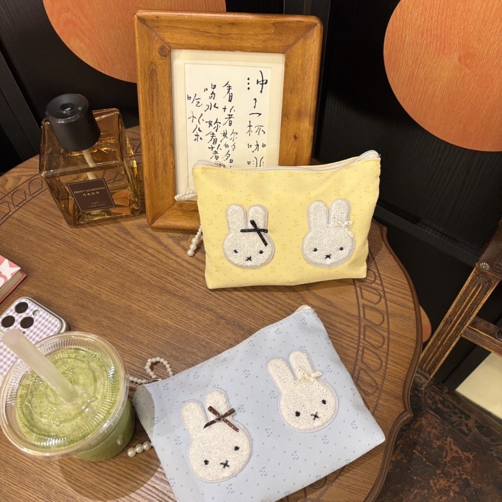Miffy Kawaii Make-up-Tasche mi – Embroidery Wallet Bewertung und Preis