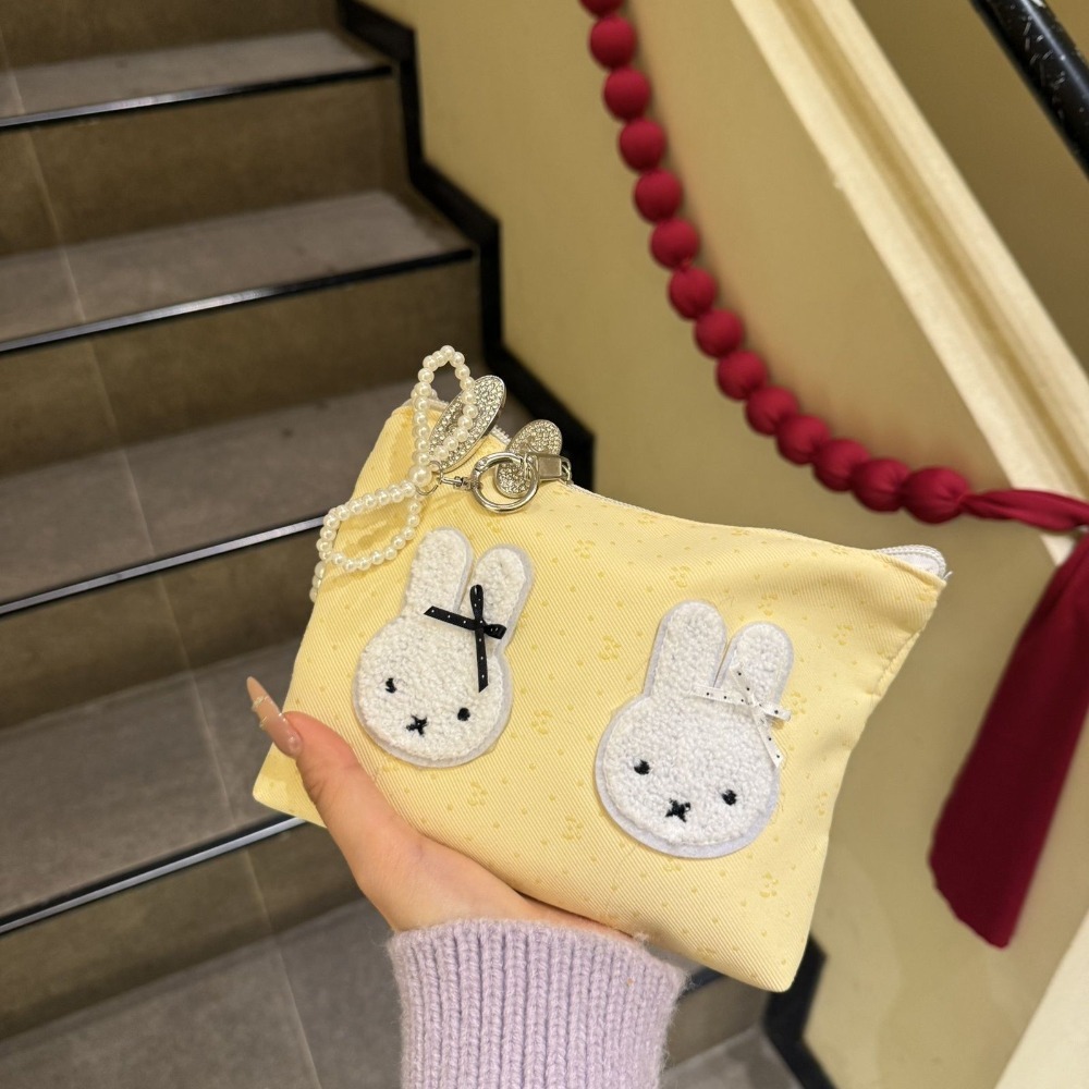 Miffy Kawaii Make-up-Tasche mi – Embroidery Wallet Bewertung und Preis