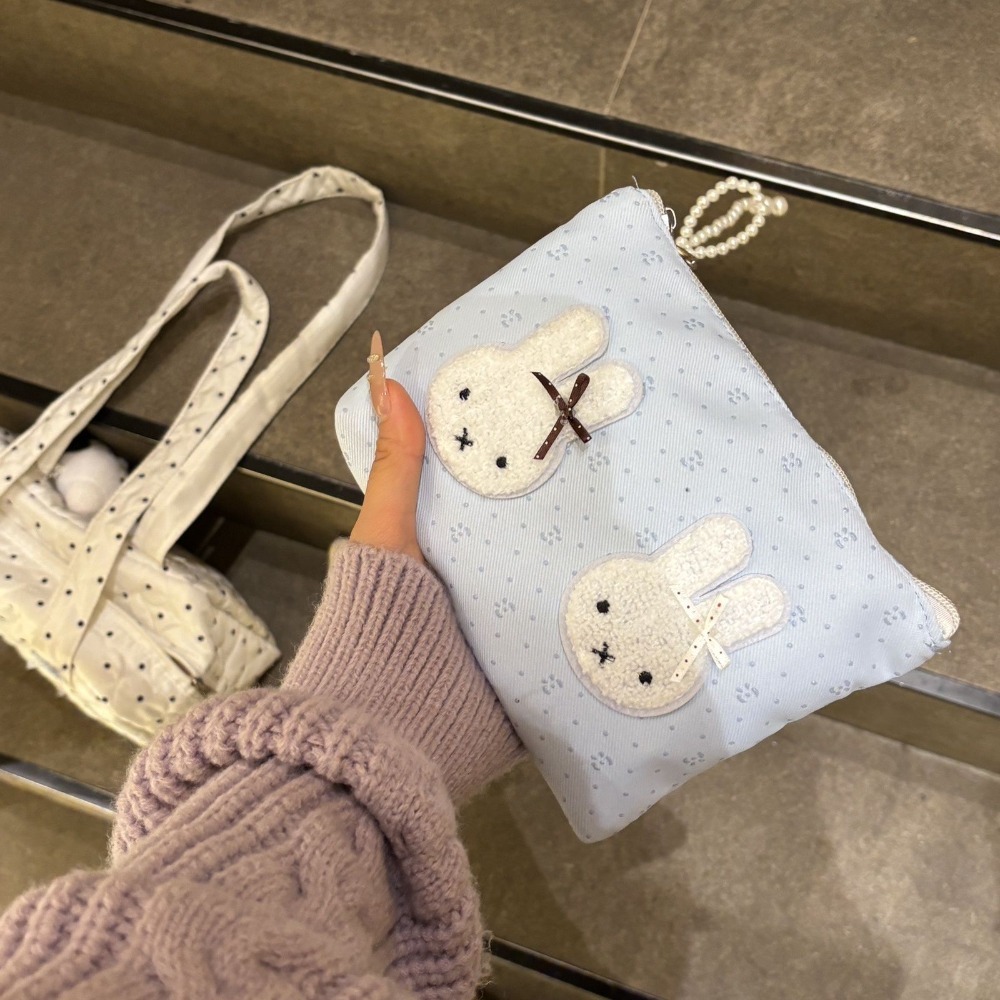 Miffy Kawaii Make-up-Tasche mi – Embroidery Wallet Bewertung und Preis