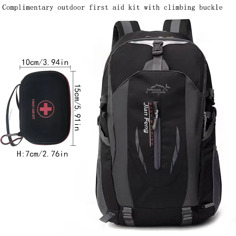 Outdoor-Rucksack mit großem Fa – Embroidery Backpack Kit Bewertung und Preis