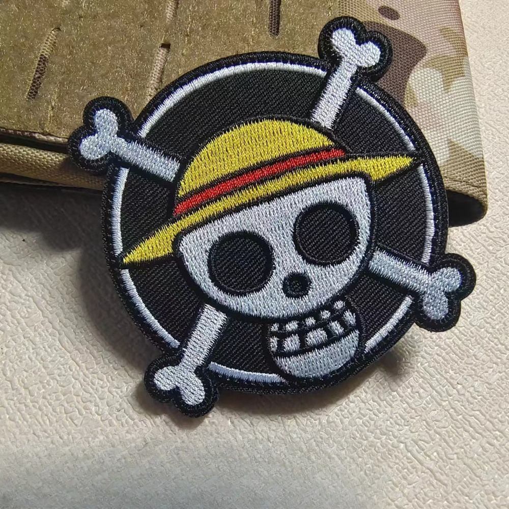 One Piece Badg Cartoon-Ärmelau – Embroidery Ideas Bewertung und Preis