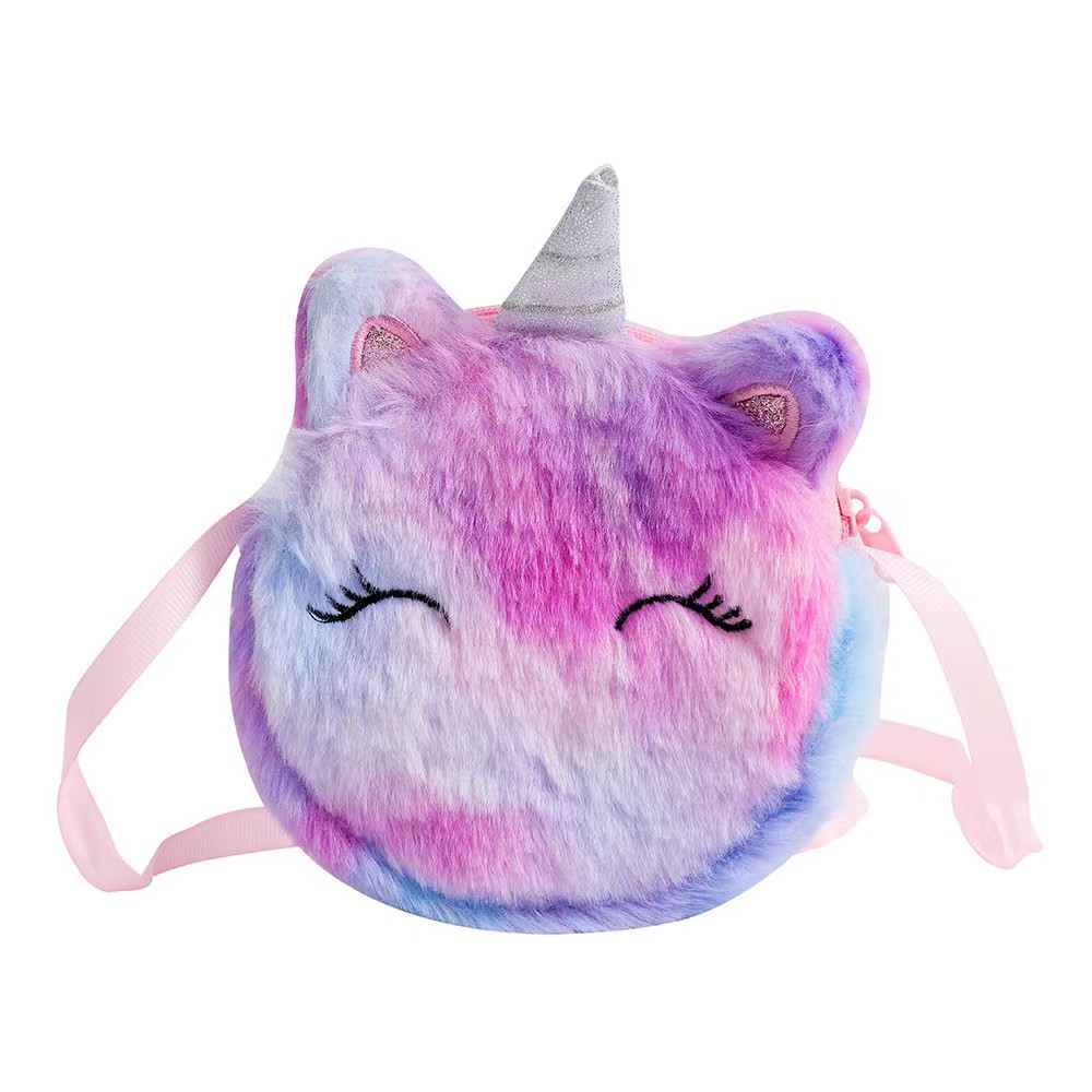 Kinder-Mode Plüsch-Schultertas – Embroidery Unicorn Bewertung und Preis