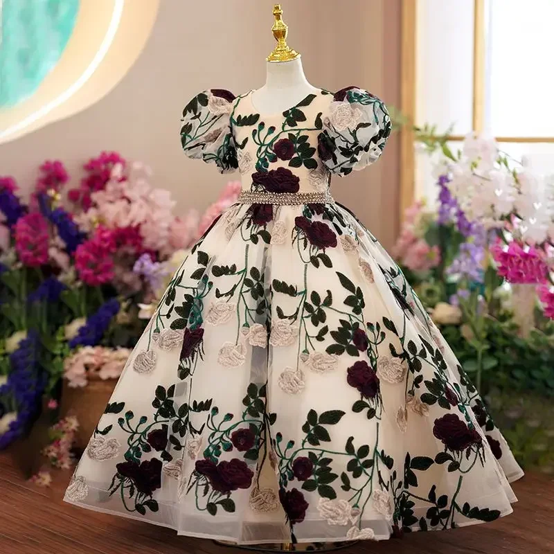 Teenager Mädchen elegante Luxu – Embroidery Abaya Bewertung und Preis
