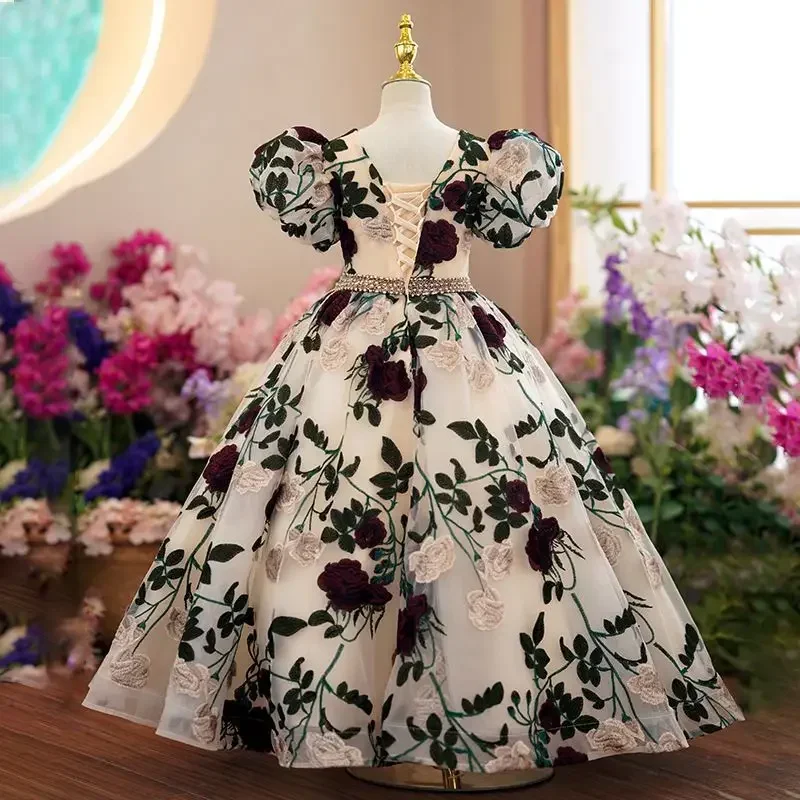 Teenager Mädchen elegante Luxu – Embroidery Abaya Bewertung und Preis
