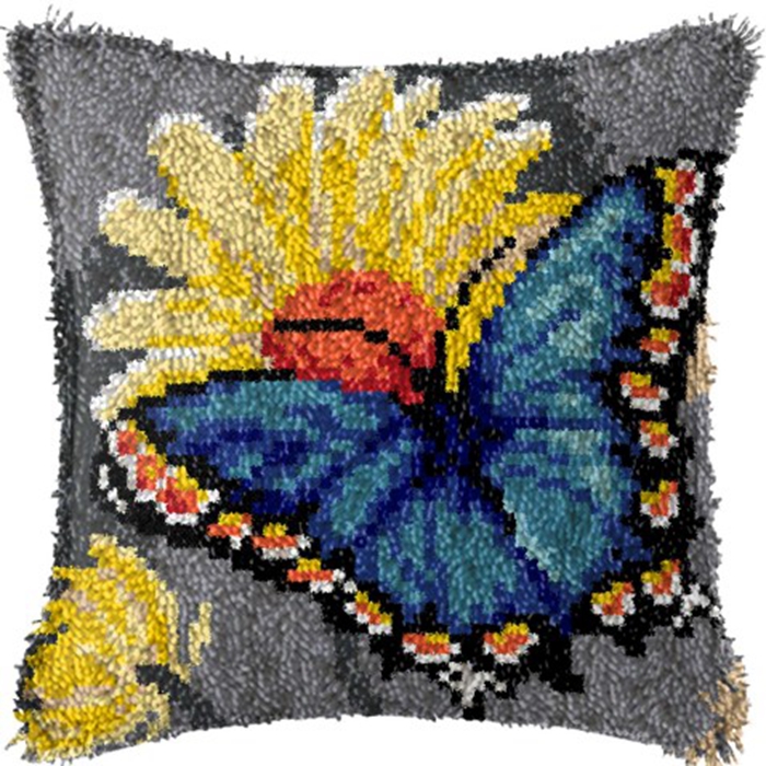 Smyrna Blumen-Riegelhaken-Set, – Embroidery Canvas Bewertung und Preis