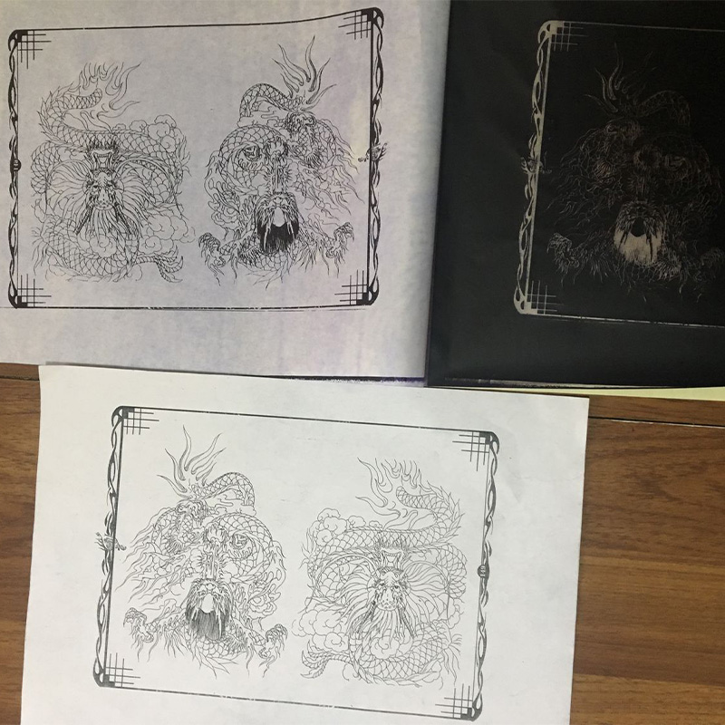 A4 Thermisches Tattoo-Schablon – Transfer Paper Carbon Bewertung und Preis