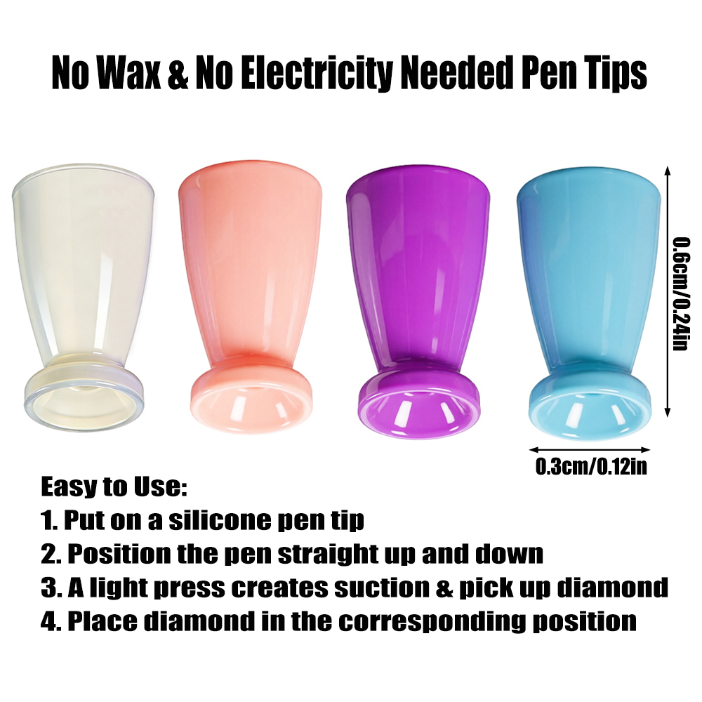10 Stück Mini-Silikonaufsätze  – Embroidery Needle Pen Bewertung und Preis