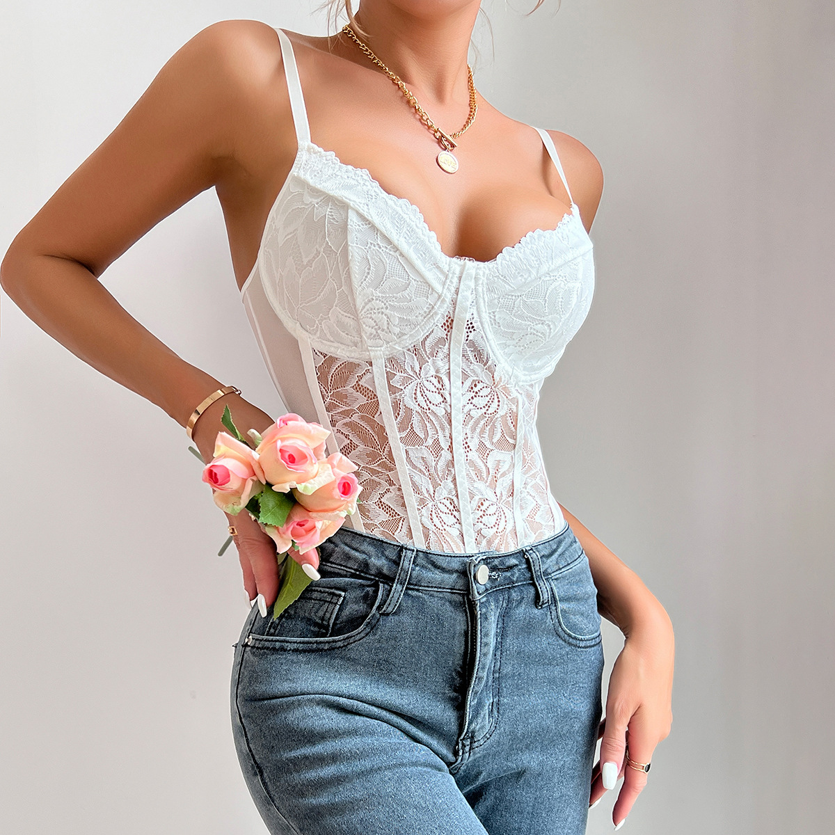 2024 sommer Hot Sexy Spitze Sl – Embroidery Underlay Bewertung und Preis
