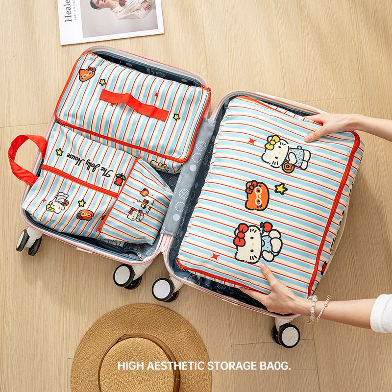 Hello Kitty Gestreifte Reise-A – Embroidery Wallet Bewertung und Preis