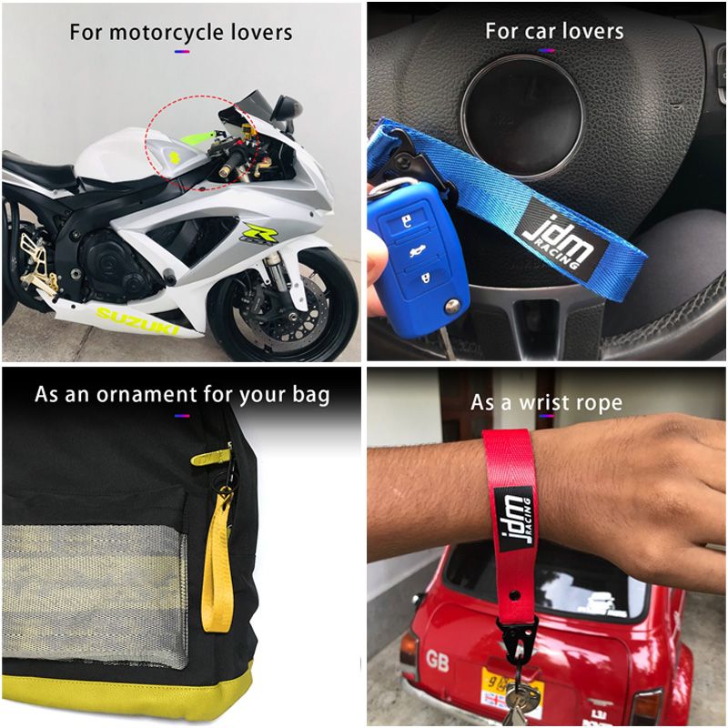Auto- und Motorrad-Nylon-Schlü – Embroidery Ring Bewertung und Preis
