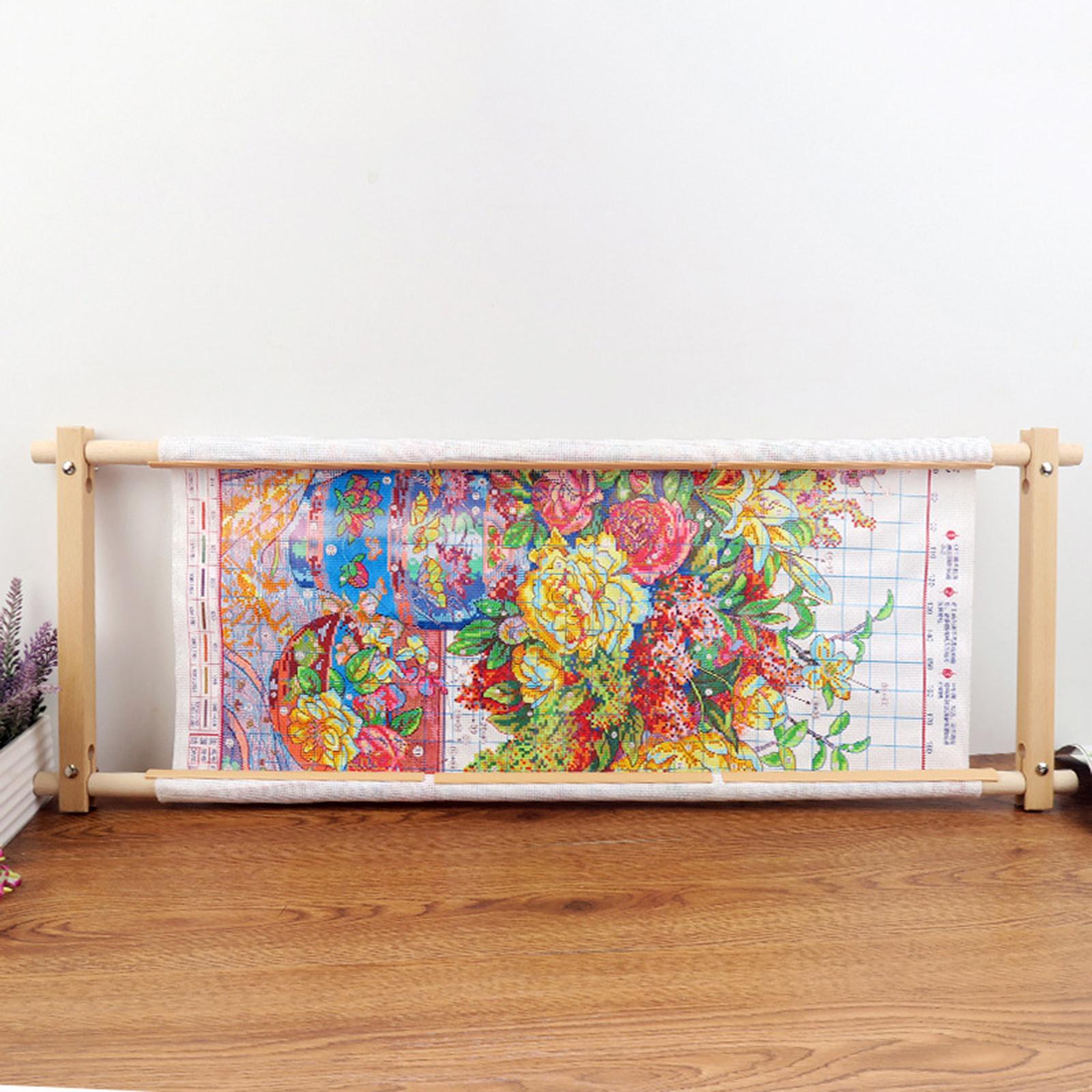 Buchenholz-Stickrahmen, handpo – Embroidery Hoop Stand Bewertung und Preis