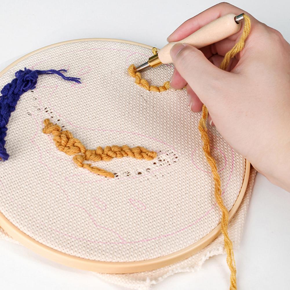 Sticknadel mit Holzgriff, Stri – Embroidery Needle Pen Bewertung und Preis
