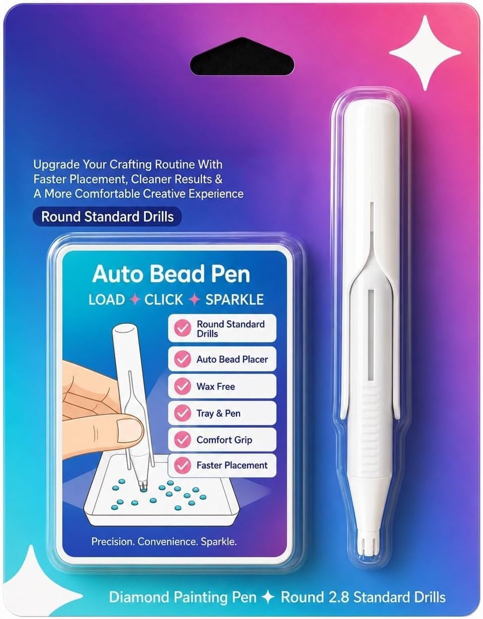Automatischer Diamant-Malerei- – Embroidery Needle Pen Bewertung und Preis