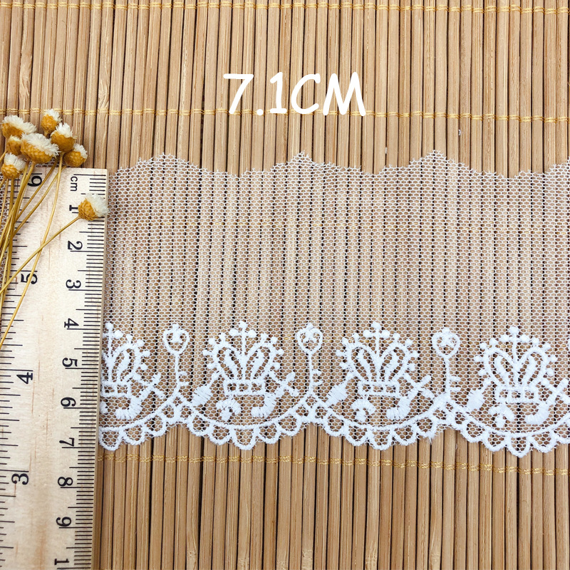 Netzstickerei-Kronen-Tüllstoff – Embroidery Underlay Bewertung und Preis