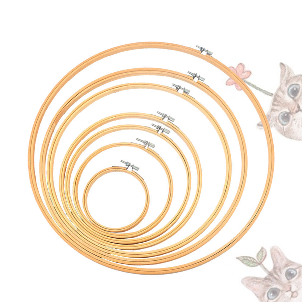 6 Stück umweltfreundliche Bamb – Embroidery Ring Bewertung und Preis