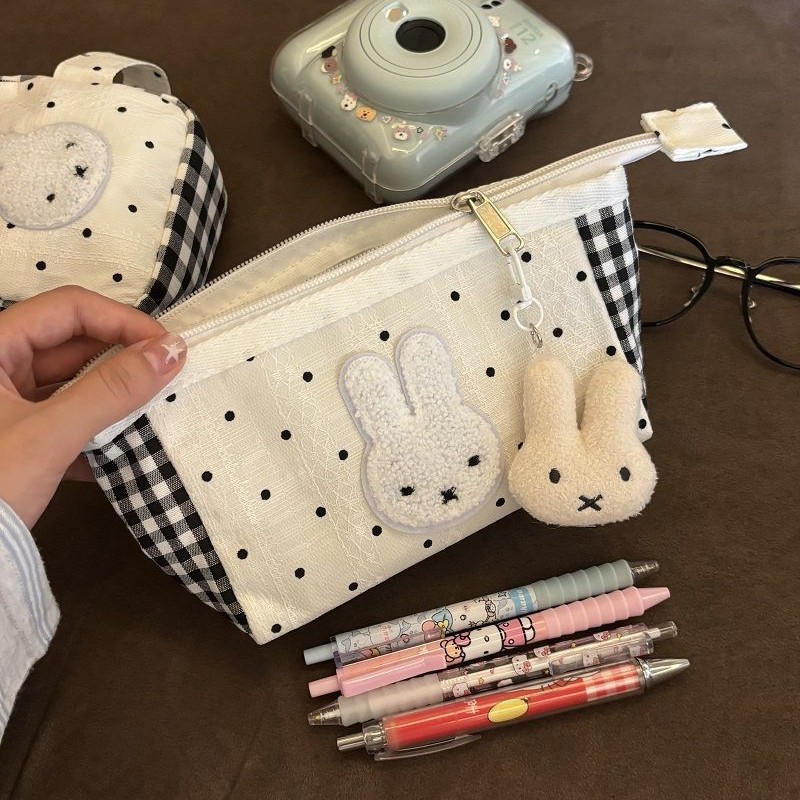 Miffy Kawaii Großes Federmäppc – Embroidery Wallet Bewertung und Preis